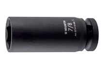 Головка торцевая ударная шестигранная удлиненная 7/8" 1/2" дюймовая Wurth 071413 490