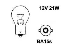 P21W 12V 21W BA15S МАЯК 01213/10