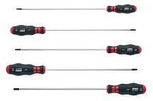 Набор удлиненных отверток со шлицем TORX (Tx10-Tx30), двухкомпонентная рукоятка, 5 предметов, Wurth 06139645