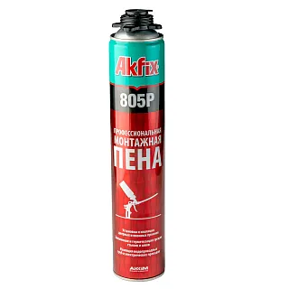 Пена монтажная профессиональная  805P 850 г, Akfix FA001