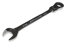 Ключ комбинированный трещоточный 27 мм с шарниром  JTC JTC-3496