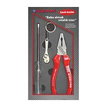Набор плоскогубцы + индикатор фазы в ложементе, 3020001002, 13000001099, IZELTAS 3020001002