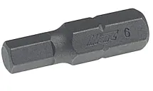 Бита шестигранная HEX 6 мм 30 мм хвостовик C8,0 мм (5/16") JTC JTC-1253006