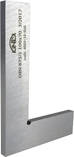 УГОЛЬНИК ПОВЕРОЧНЫЙ DIN875/I L100XB70MM 4033-12-010