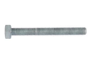 Болт DIN 933 с шестигранной головкой и полной резьбой М8х70 горячеоцинкованный (TZN) 8.8U 005978 70