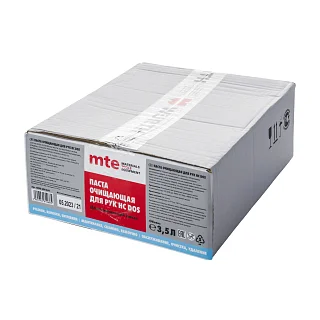 Паста очищающая абразивная для рук пакет 3.5 л, mte ЧЗ 2893951035
