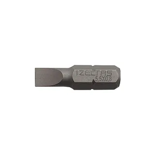 Бита SL 0,8х5,5 25 мм хвостовик С6,3 мм IZELTAS 4810200855
