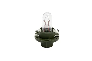ЛАМПА 12V 1.3W BX8.4D ПЛ.ЦОК ОЛИВК 0720165527
