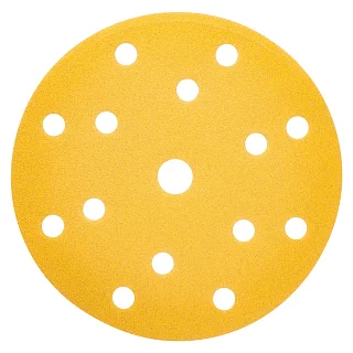 Круг шлифовальный на бумажной основе с липучкой D150 мм, нормальный корунд (NC), зерно 80, mte 2506353008