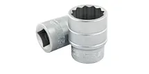 Головка торцевая 12 гранная 3/4" 1/2" дюймовая IZELTAS 1413061017