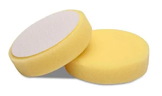 Мягкий желтый роторный поролоновый круг 80/90 DT-0312