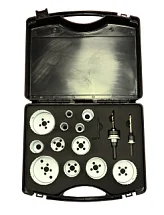 Набор бимет. коронок COBALT, 14 шт. (19, 22, 25, 32, 35, 38, 44, 51, 57, 64, 68, 76, 2 адаптера)  HS-BIM-CO-PS14-01 