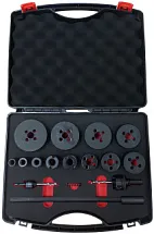 НАБОР КОРОНОК БИМЕТАЛЛ HSCO8 WR D19-76MM 16ПР 1632900291 