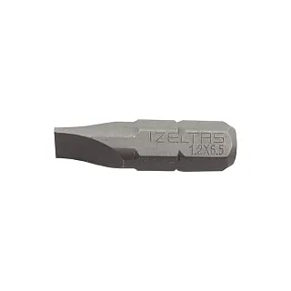 Бита SL 1,2х6,5 25 мм хвостовик С6,3 мм IZELTAS 4810201265