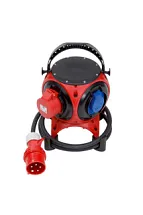 ЭЛЕКТР УДЛИНИТЕЛЬ 1х380В+3х220В 0774760002