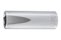 Головка торцевая шестигранная удлиненная 25/32" 1/2" дюймовая ZEBRA Wurth 0712132358