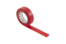 Изолента ПВХ 15х0,15 мм, длина рулона 10 м, красная, Wurth 0985103