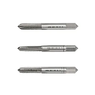 Метчики ручные HSS DIN 352, комплект 3 шт. M6X1,0, mte 26396