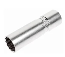 Головка торцевая 12 гранная свечная 16 мм 1/2" магнитная JTC JTC-1817