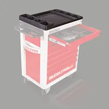 Рабочая поверхность (панель) для инструментальной тележки серии PRO, GARAGE, PARTNER, WAGON, пластик, восемь секций, 20000000564 20000000564