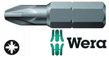 Бита PZ1 25 мм хвостовик С6,3 мм WERA 5997732250