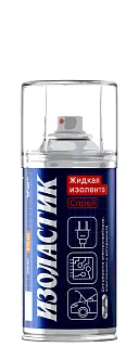 Жидкая изолента спрей  ISOLASTIC ПРОЗРАЧНЫЙ 210 мл 6997069696