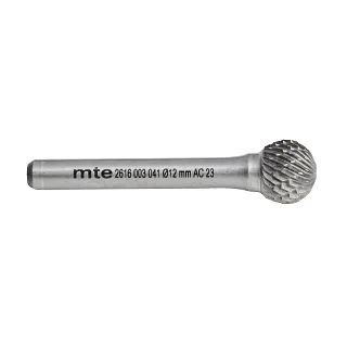 Борфрезы твердосплавные MX форма D D12X11X6 мм, mte 2616003041