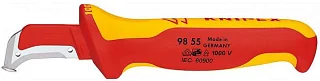 Нож кабельный с пяткой VDE Knipex (0991203354) KN-9855