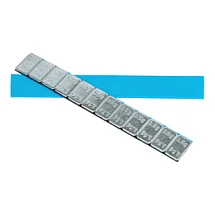 Грузики балансировочные самоклеящиеся округленные Fe, 12х2,5г, оцинкованные  6997525001