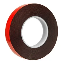 Лента монтажная двухсторонняя черная 19 мм 10м, блистер, mte 2894909119 