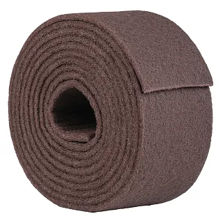 Лента шлифовальная флисовая, жесткая 5 м X 115 мм, нормальный корунд (NC), зерно 100-150, mte 2585805100