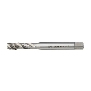 Метчик машинный HSS Co5% DIN 371 С для глухих отверстий M10X1,5, mte 2653010