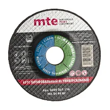 Круг шлифовальный RL универсальный D115X6,0X22,2 мм, mte 2669261116 