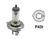ЛАМПА H4 12V 60/55W P43T  5997749904