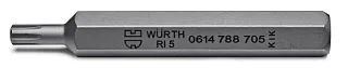 Бита RIBE RI8 шестигранная звезда 75 мм хвостовик 10 мм Wurth 0614788708