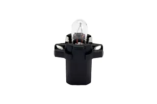 ЛАМПА 12V 1.2W B8.3D ПЛ.ЦОК ЧЕРНЫЙ 07201671
