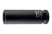 Головка торцевая ударная шестигранная удлиненная 11/16" 1/2" дюймовая Wurth 071413 486