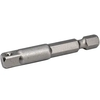 Адаптер (переходник) для торцевых головок 1/4" 50 мм хвостовик E6,3 мм mte 2614176726
