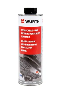 Антикор защита от камней черный 1 л, Wurth 0892075200