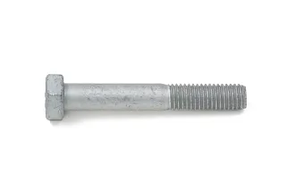 Болт DIN 931 с шестигранной головкой неполная резьба М24х110 цинкламель (ZFSHL) 10.9 4146424110