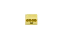 КЛЕММА МИКРО 4X(0.6 0.8ММ) ЖЕЛТАЯ 0556001
