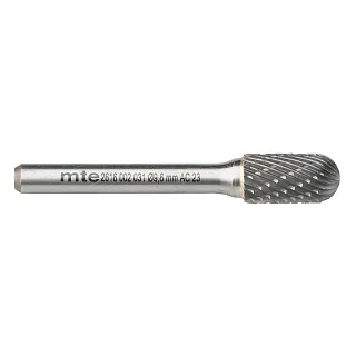 Борфрезы твердосплавные MX форма C D9,6X19X6 мм, mte 2616002031