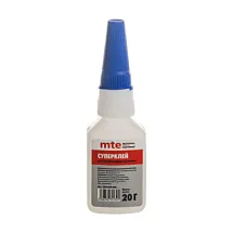 Суперклей для резины и эластомеров 406 20 г, mte 2893090406 