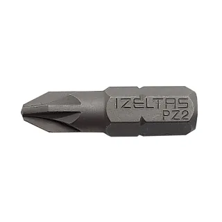 Бита PZ2 25 мм хвостовик С6,3 мм IZELTAS 4825210002