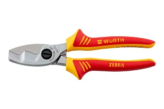 Кабелерез двойной VDE Zebra длина 210 мм до 20 мм / 70 мм2 Wurth 071401 586