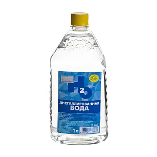 Вода дистиллированная 1л 0890104301