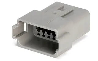 Разъем автомобильный 12 контактов розетка Deutsch DT DT04-12P 2555200120