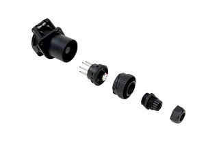 РОЗЕТКА ABS/EBS 7КОНТ 24В EASY 0510950169
