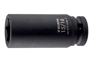 Головка торцевая ударная шестигранная удлиненная 15/16