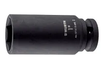 Головка торцевая ударная шестигранная удлиненная 1" 1/2" дюймовая Wurth 071413 492